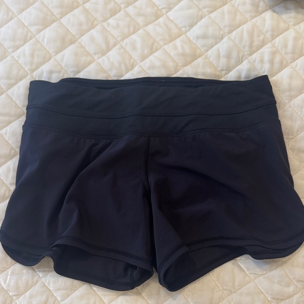 Lululemon Athletica Black Athletic Shorts
